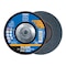 Pferd 7" x 5/8-11 Thd. POLIFAN Flap Disc - Z PSF STEELOX, Zirconia, 80 Grit, Conical 62083 - alternate 1